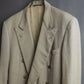 "CHRISTIAN DIOR MONSIEUR"
Peaked lapel double breasted wool tailored jacket