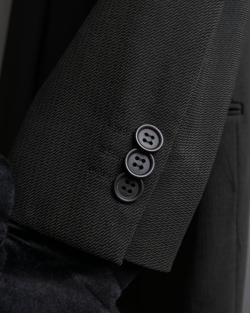 "GIORGIO ARMANI" 90's Oversized brown tailored jacket