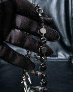 "N21 NUMERO VENTUNO" Studded diamond combination necklace