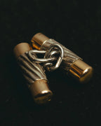 “Tiffany & Co.” 80’s-90’s Twisted bi-color chain cufflinks