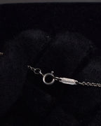 "Tiffany&Co" Heart＆arrow motif silver necklace