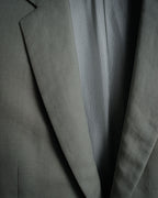 “PRADA” 10’s Linen tailored suit set