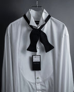 "GIORGIO ARMANI" Belt included bow tie dress shirt