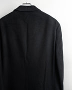 "ARMANI COLLEZIONI" Classic detail cashmere blend long chester coat