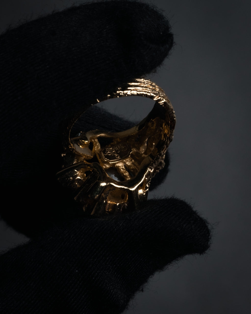 “Christian Dior” 60’s-70’s Organic pearl cluster ring