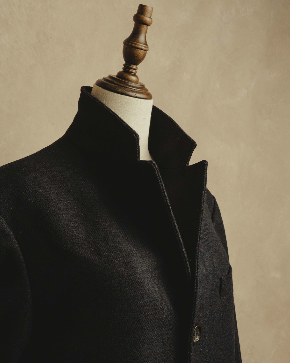 “MOSCHINO” 90’s-00’s wool cashmere tailored long coat