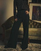 -SPECIAL- "CHANEL" 99SS  Dramatic wide-leg trousers