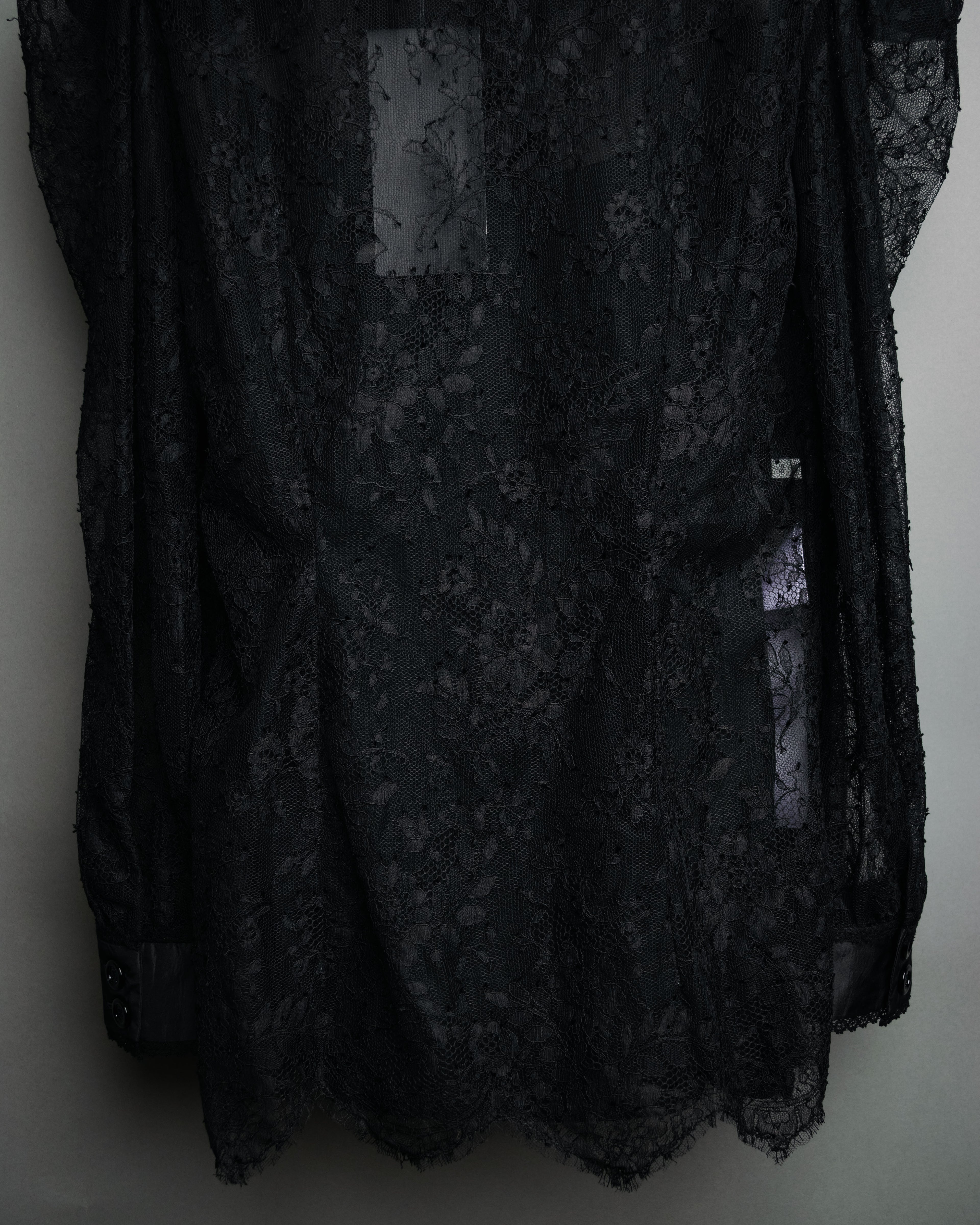 -SPECIAL- “GUCCI“ 2017-18 Fall winter lace bow blouse