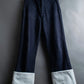 "LOEWE" Wide tapered fisherman denim pants