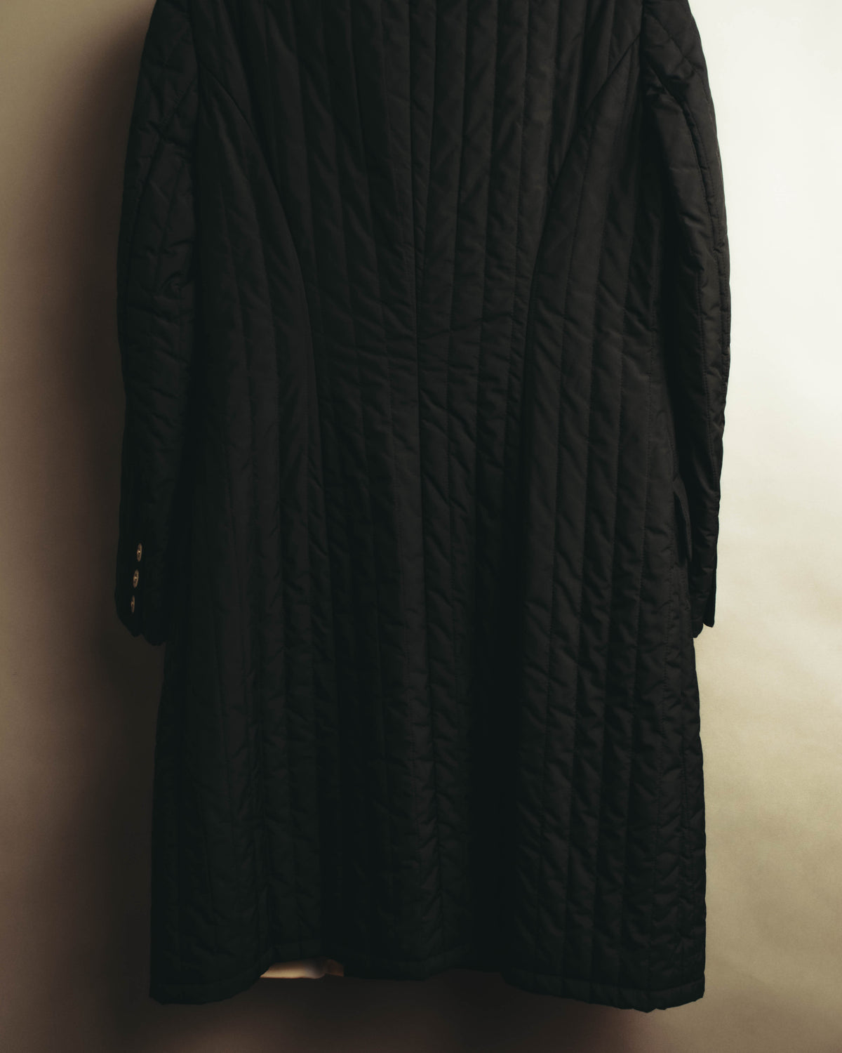“Salvatore Ferragamo” 00’s-10’s Padded tailored long coat