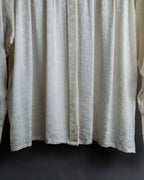 "Christian Dior" Shiny off-white shirt