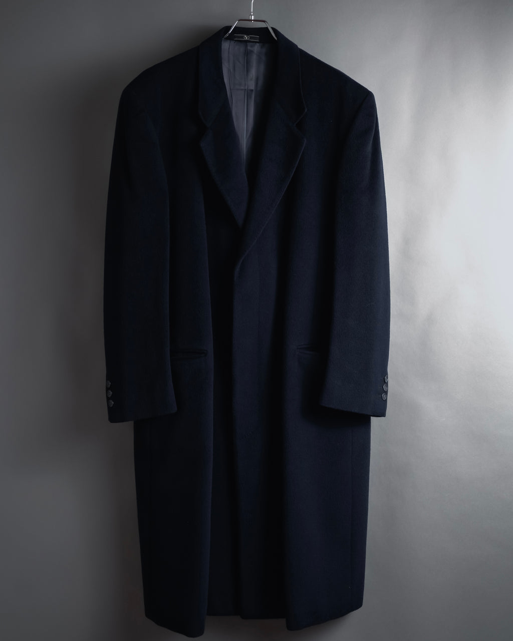 "VALENTINO GARAVANI UOMO" 80’s-90’s Cashmere blend tailored coat