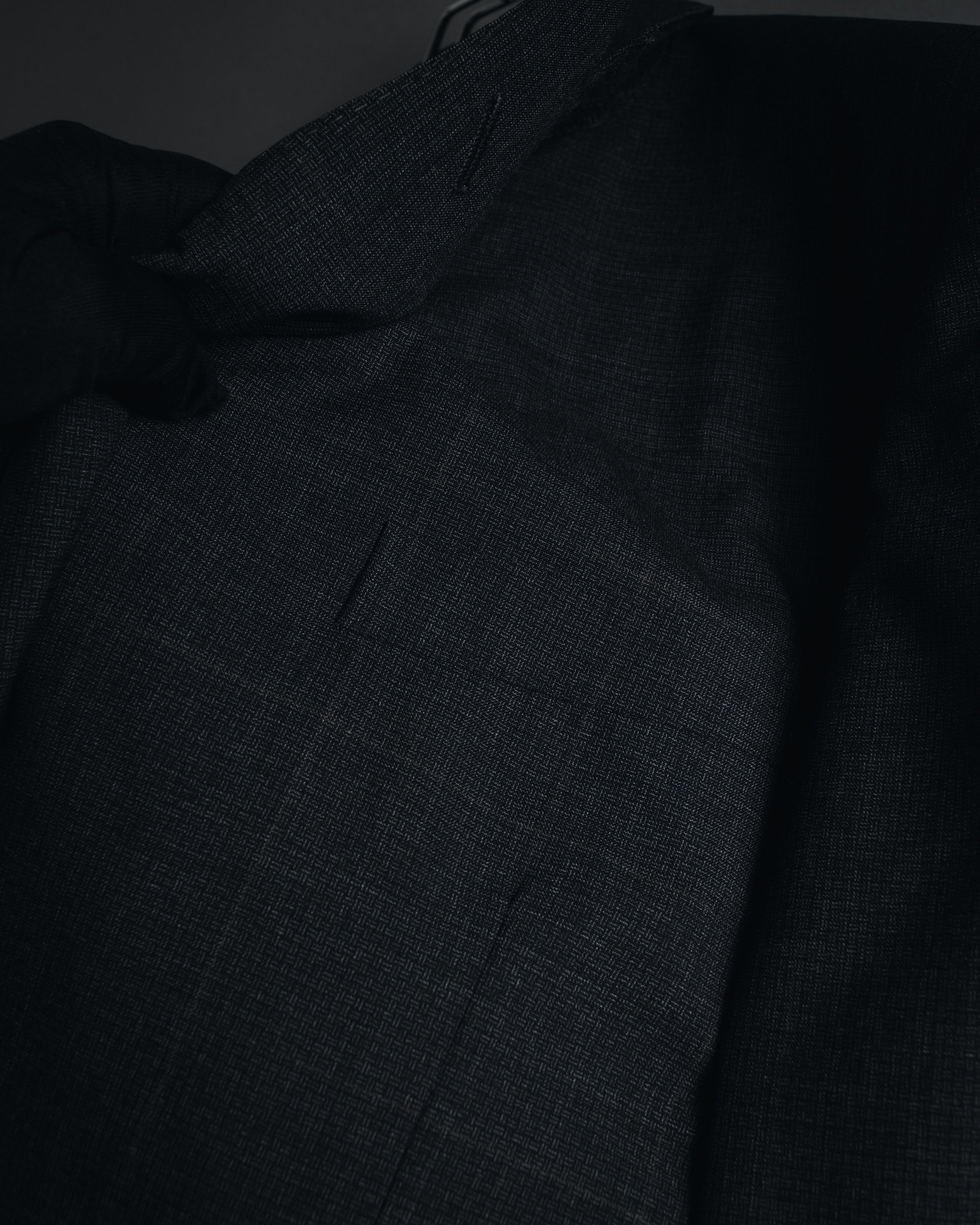 "Burberrys" 90’s double-breasted peak lapel suit set-up