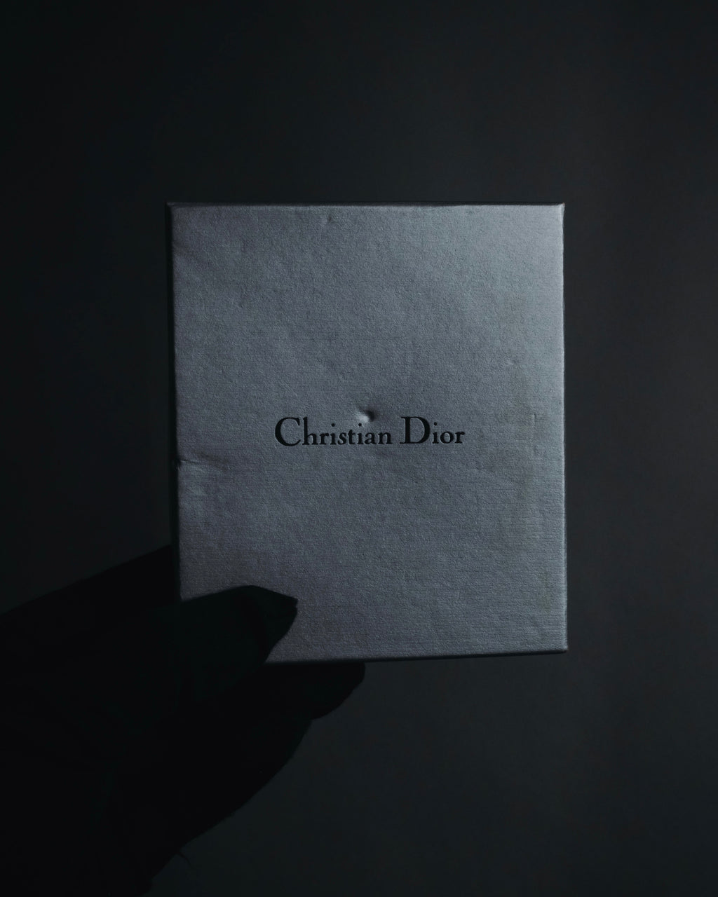 "Christian Dior" 00’s Bottle cap logo pendant necklace