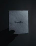 "Christian Dior" 00’s Bottle cap logo pendant necklace