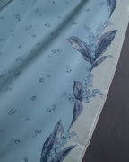 "Christian Dior" Bird motif silk scarf