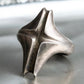 "GEORG JENSEN" Silver 925 cross detail 129 ring