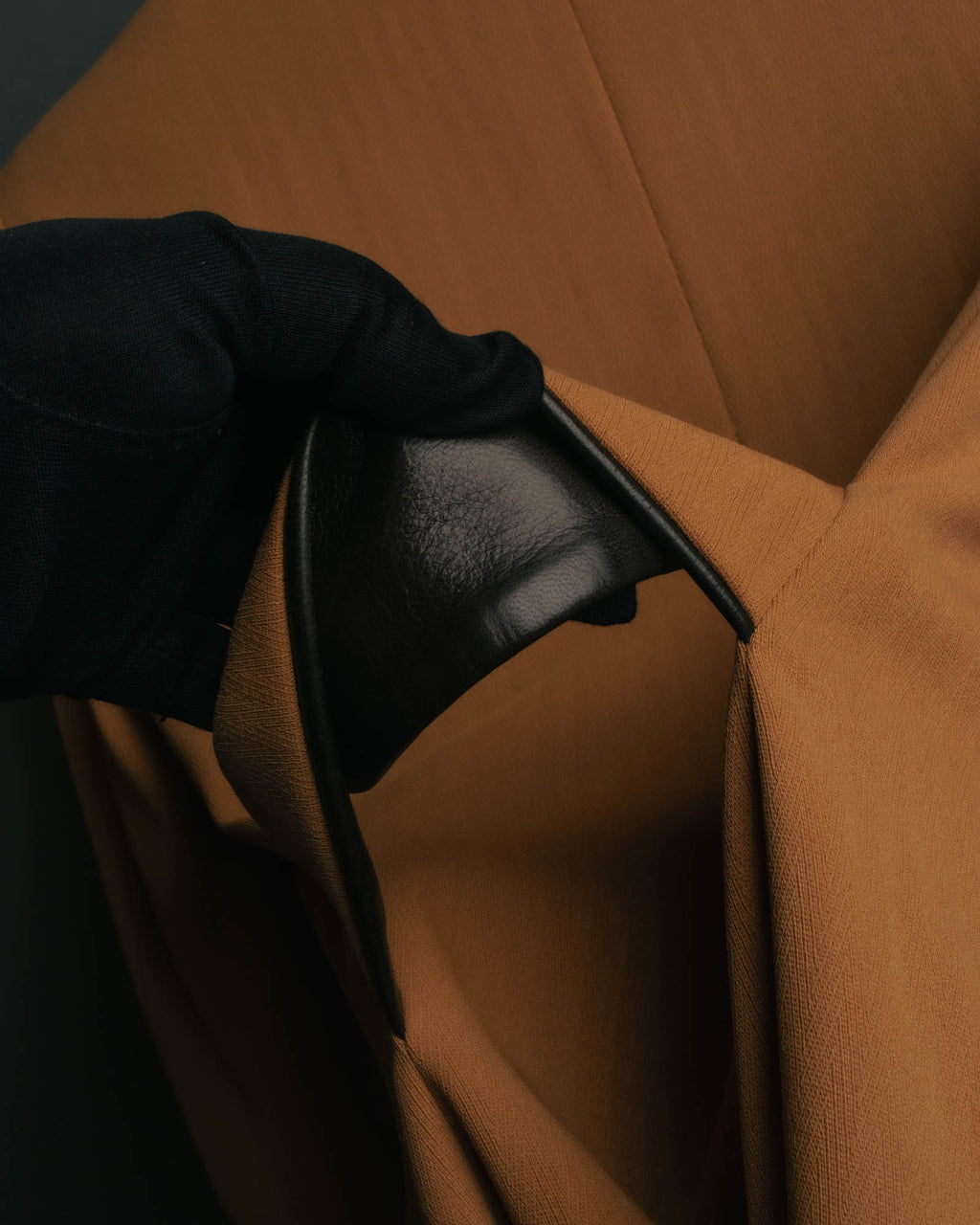 -SPECIAL- "CELINE" 80's-90's Black piped wool tailored jacket