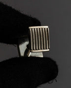 "Tiffany&Co" Square cut silver 925 cufflinks & tie clip