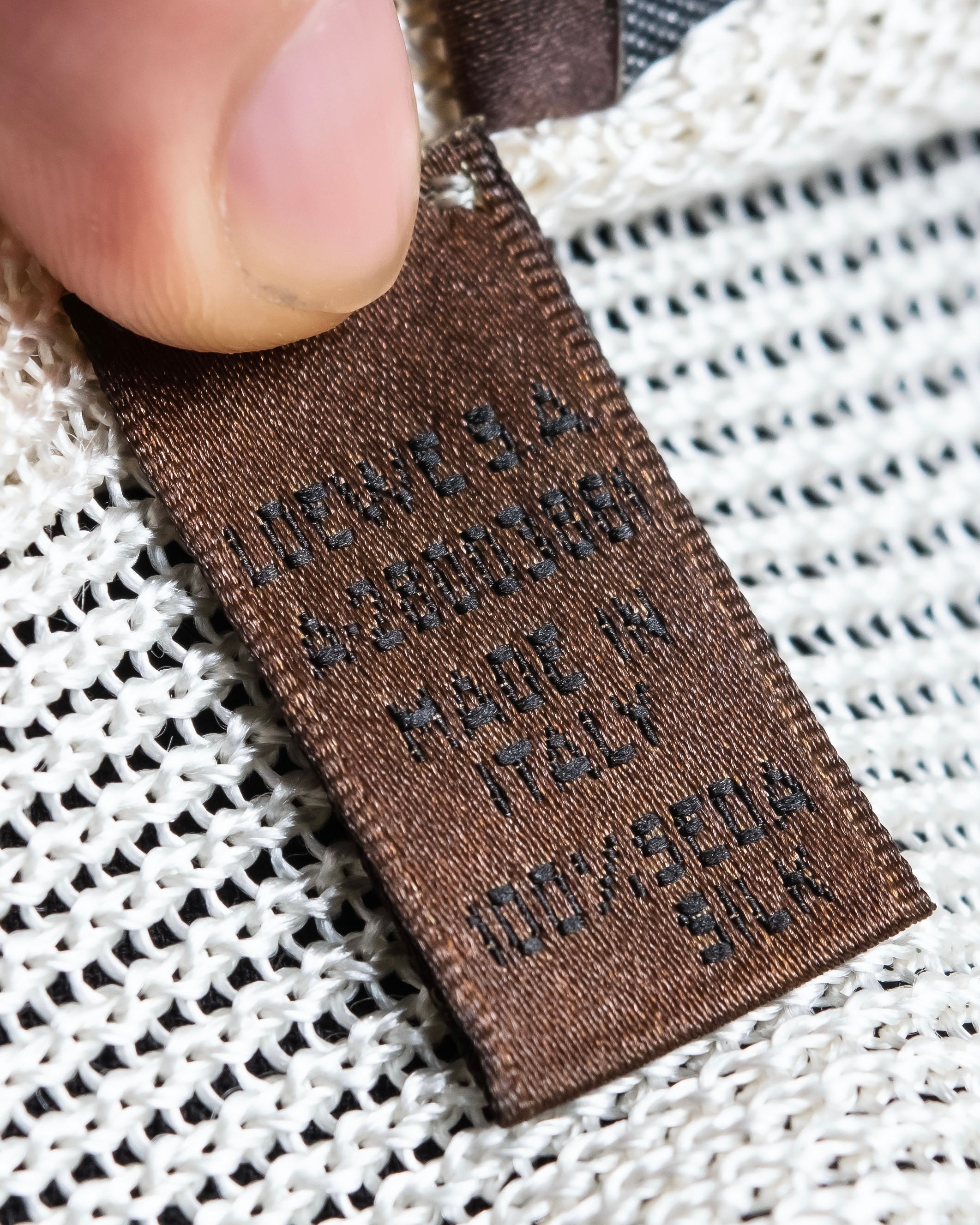 "LOEWE" Shiny silk anagram logo stole