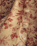 -SPECIAL- "GUCCI" 2010's-20's Romantic floral ruffle blouse