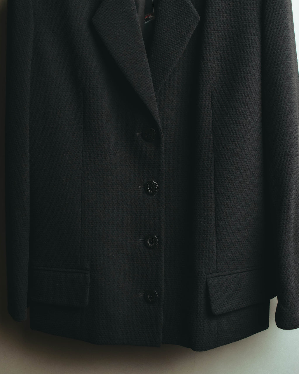 "Chloé" 90's Textured wool tailored blazer