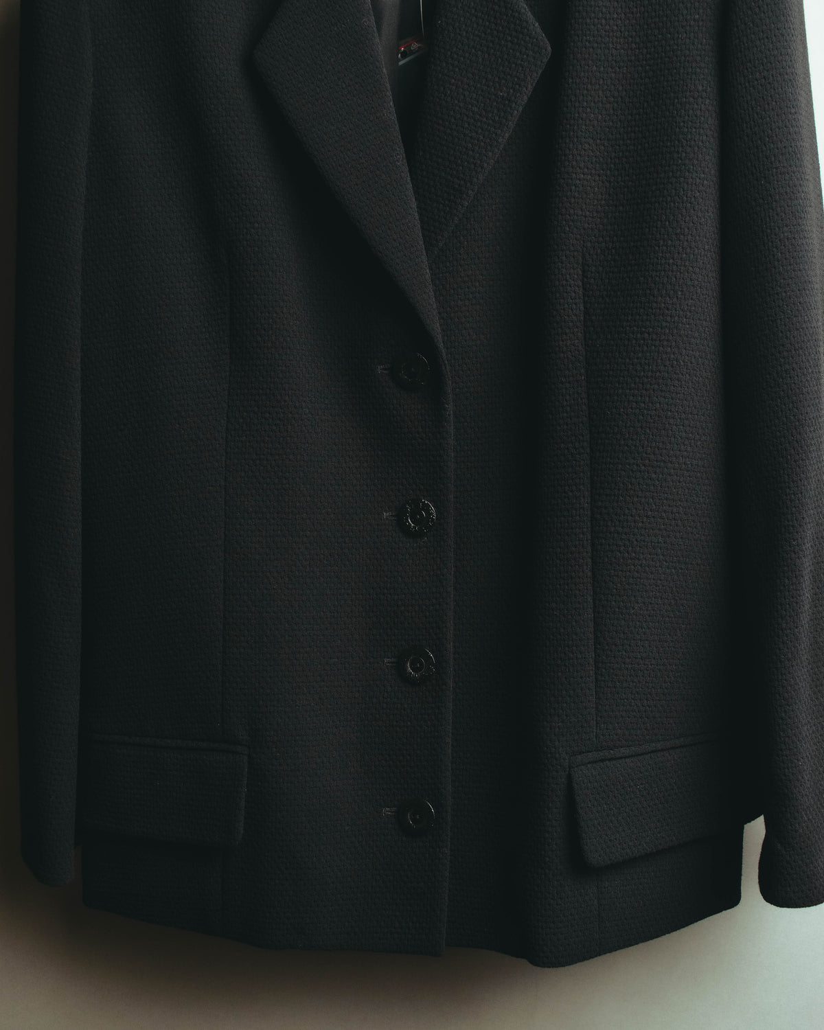 "Chloé" 90's Textured wool tailored blazer