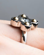 "LOUIS VUITTON" Berg love letters metal ring