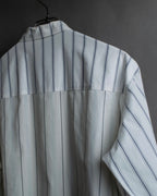 "STELLA McCARTNEY" 18SS Drag queen graphic design stripe shirt