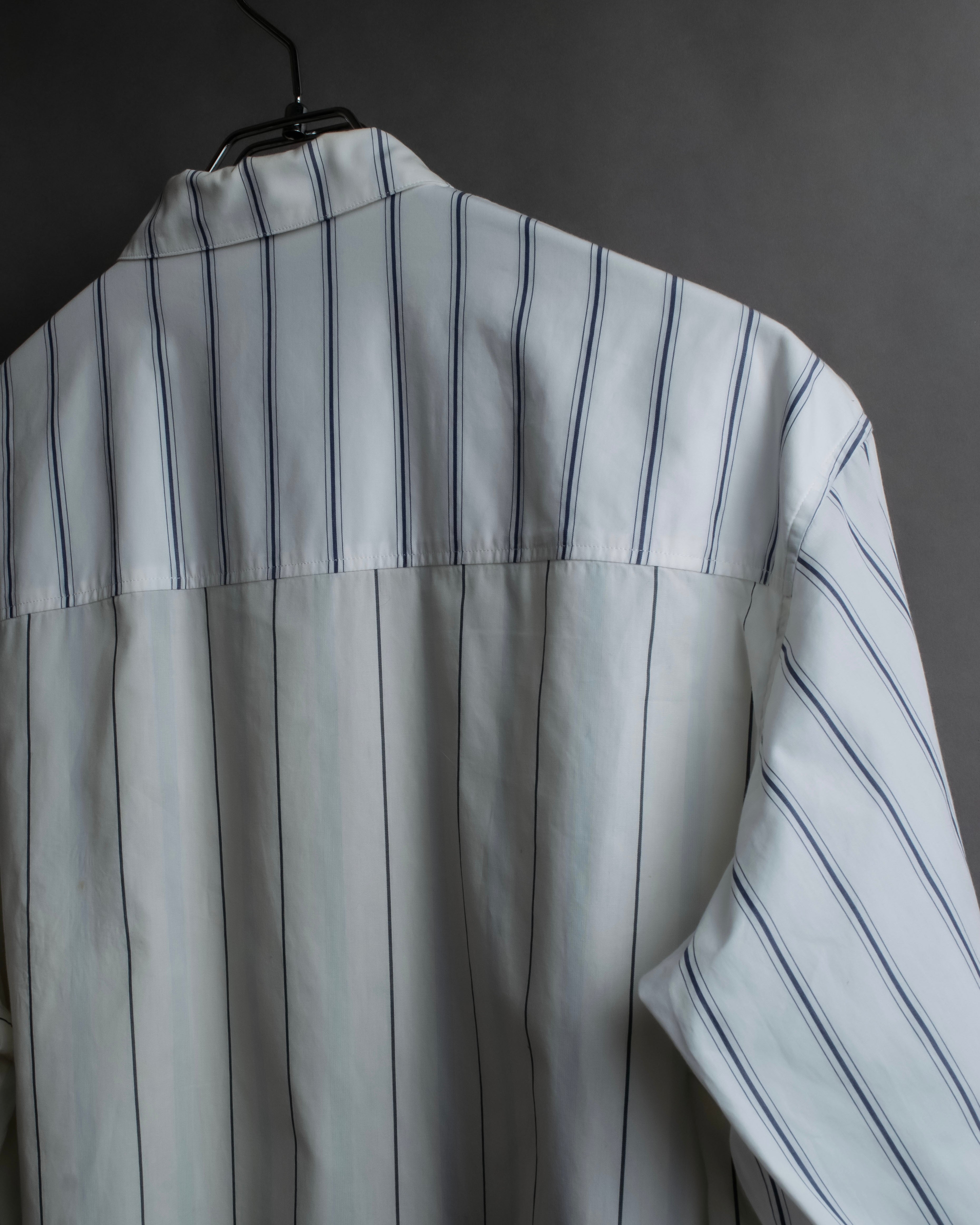 "STELLA McCARTNEY" 18SS Drag queen graphic design stripe shirt