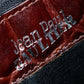 “Jean Paul Gautier” Crocodile-embossed business bag