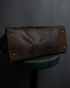 "YVES SAINT LAURENT" 11'year-12'year Chic Gabas leather bag