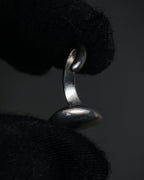 “Georg Jensen” 70’s-90’s Organic spiral silver ring