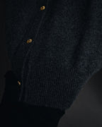 Cardigan de punto con botones de joya de los años 90 de Christian Dior