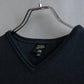 "JEAN PAUL GAULTIER" Separate drawstring design V-neck long length pullover