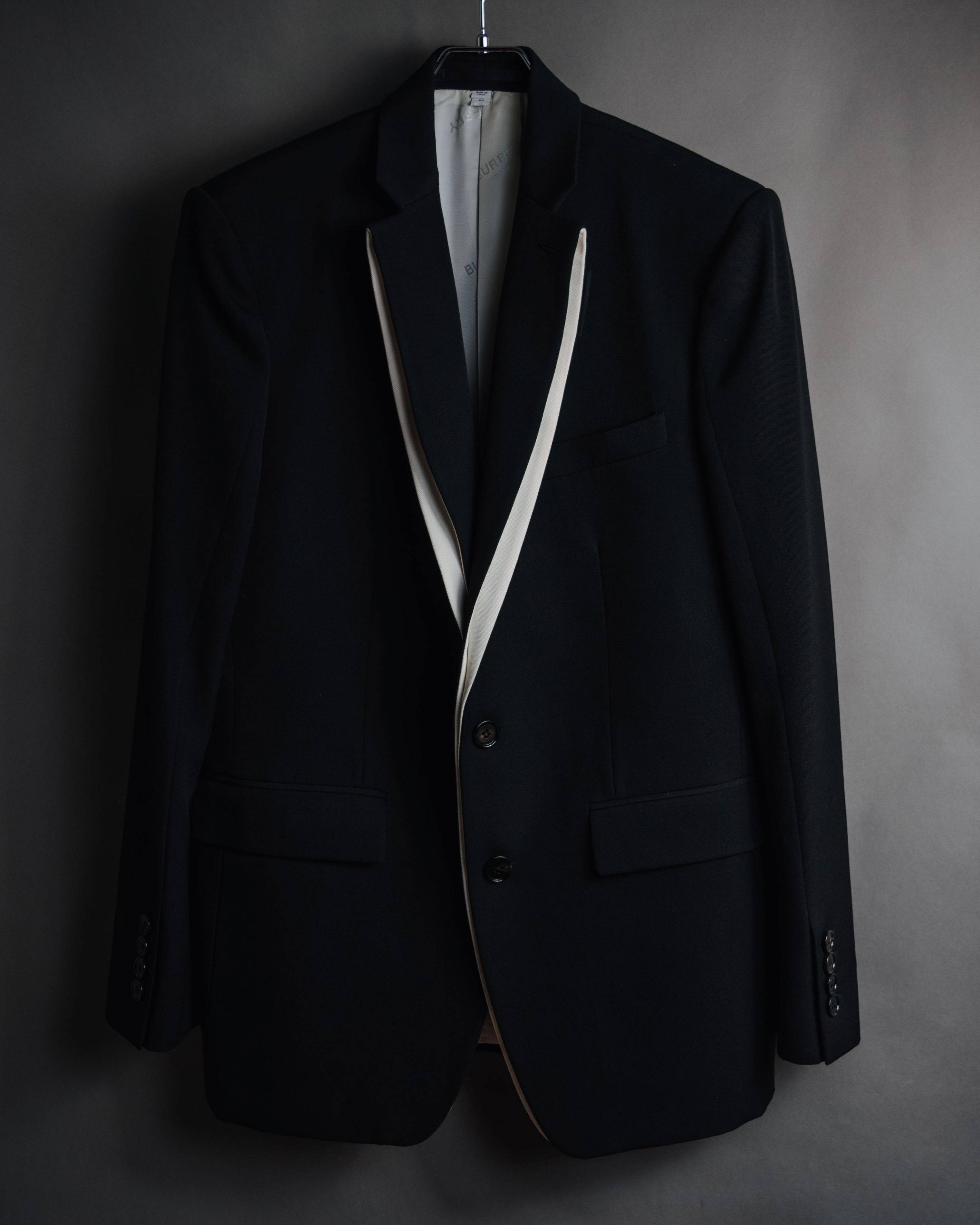 –SPECIAL– "BURBERRY" 20’s trompe l’oeil layered tailored jacket