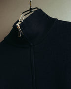 "Loro Piana" 00's-10's Refined cotton half-zip sweater