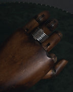 "Christian Dior" 00’s stacked wire silver 925 logo plate ring