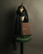 -SPECIAL- “GUCCI” 2013’s-2016’s Metallic jacquard silk stole