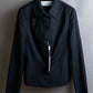 "DOLCE & GABBANA" Waist shape wool soutien collar jacket