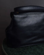 "Christian Dior" Vintage logo design leather hand bag