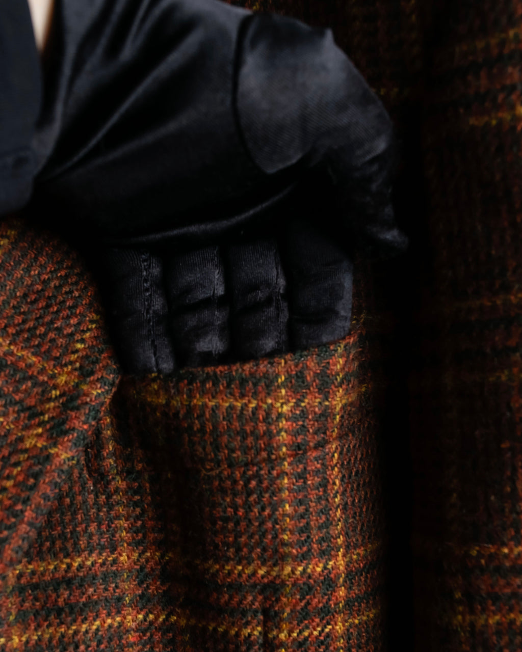 "Burberrys" Warm-colored checked twill tailored jacket