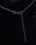 "Tiffany&Co" Elsa Peretti infinity cross silver necklace