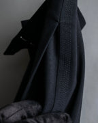 "LOEWE" Deep pleat tapered draped slacks