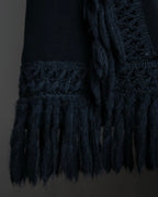 "Y's" Fringe Design Square Tops