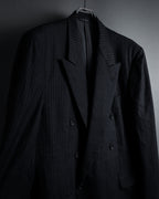 "Christian Dior" 90’s Pinstripe double breasted suit set up