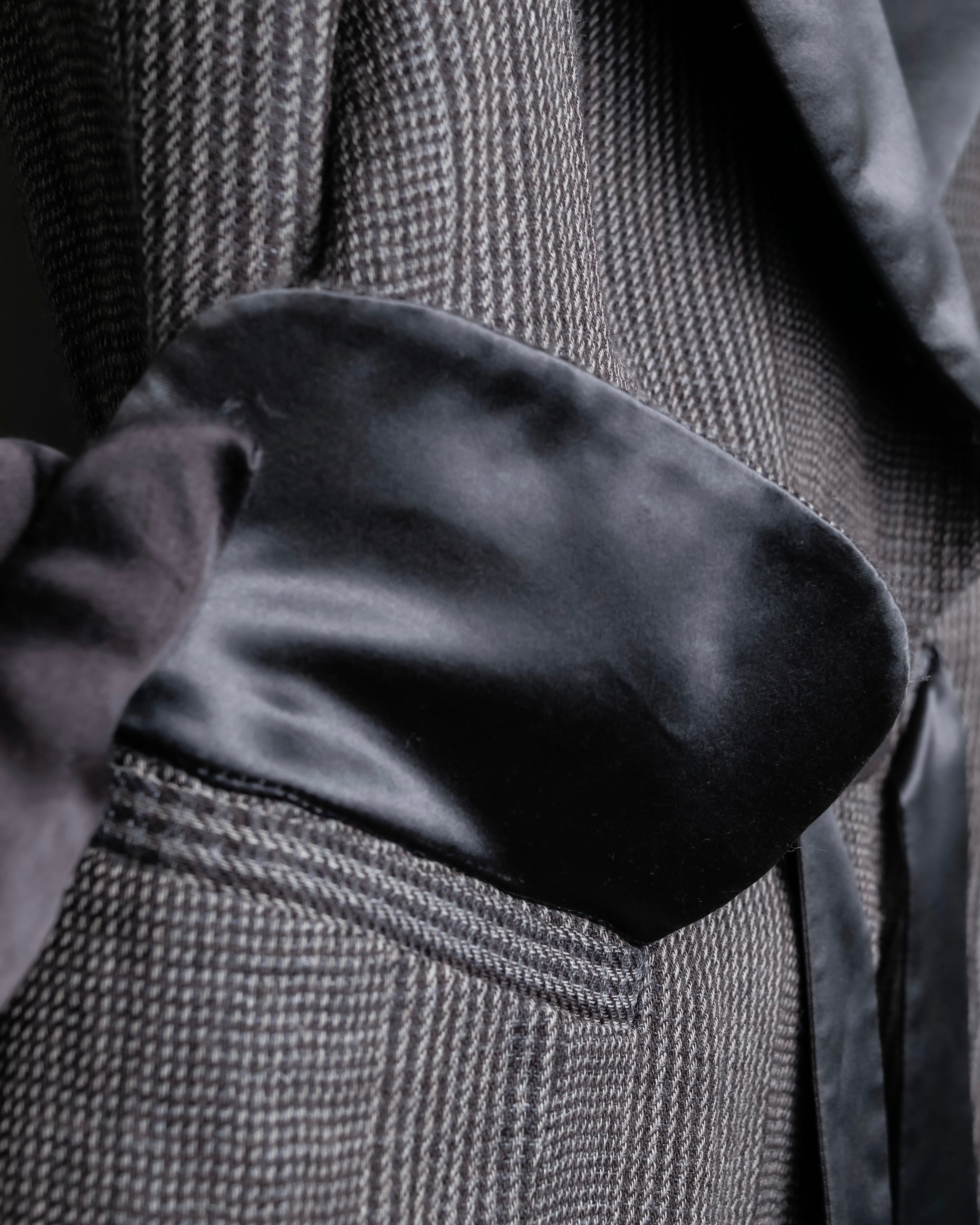 "GIORGIO ARMANI" Drawstring tailored jacket