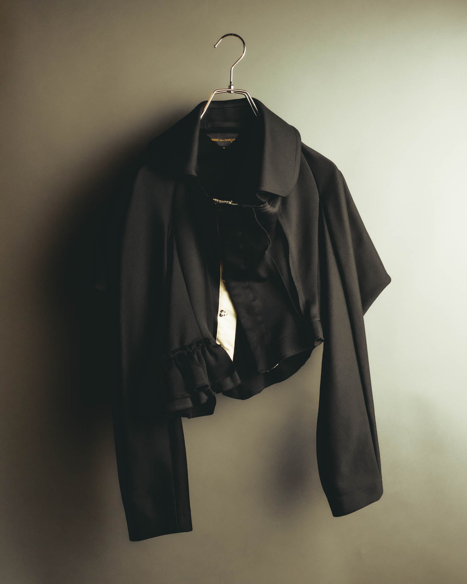 "COMME des GARÇONS" 00's Deconstructed nylon jacket