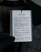 "JOHNBULL" Velvet collar design chesterfield coat