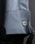 "MAISON MARGIELA" 21SS Long tail design band collar shirt